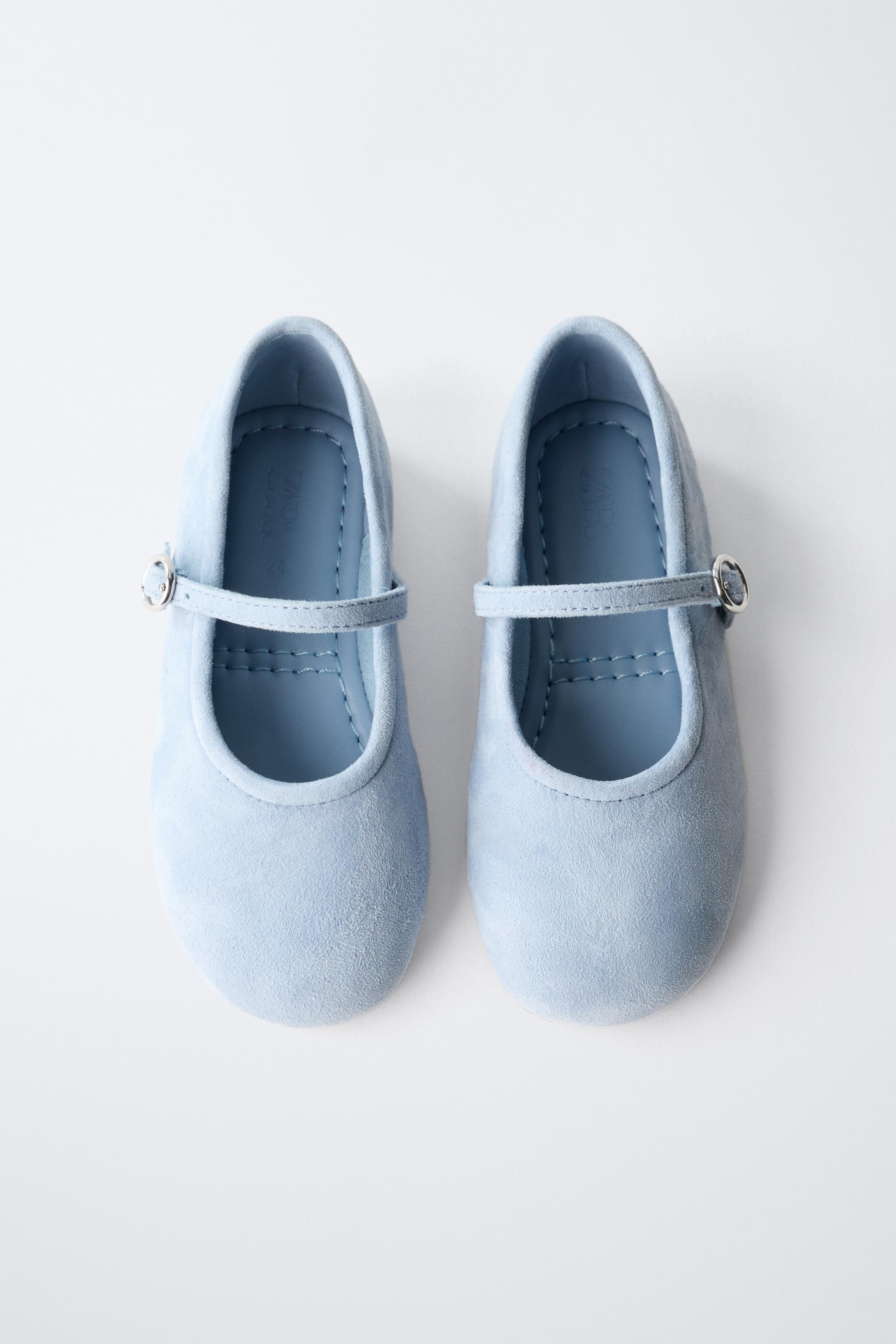 LEATHER BALLET FLATS